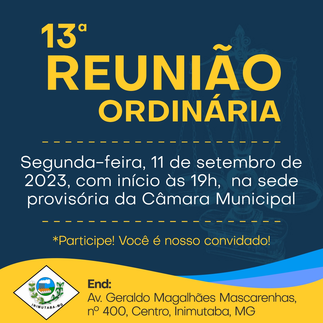 Leis Municipais 2022 – Câmara Municipal de Inimutaba